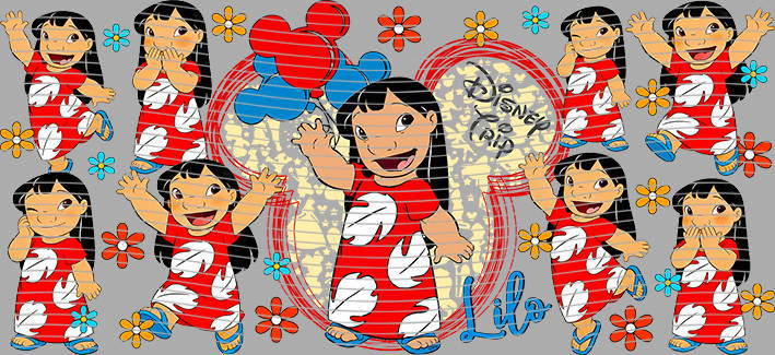 16oz Disney style-D-1233